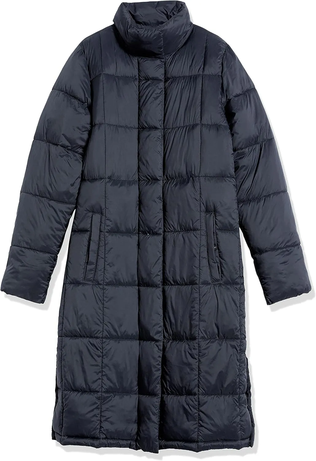 Amazon Essentials Women's Lightweight Quilted Long Puffer Winter Coat