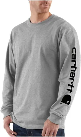 Carhartt Men's K231 Long Sleeve Logo T-Shirt