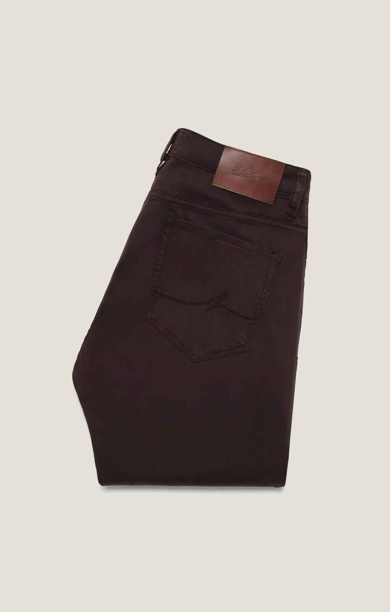 Courage Straight Leg Pants in Burgundy Diagonal