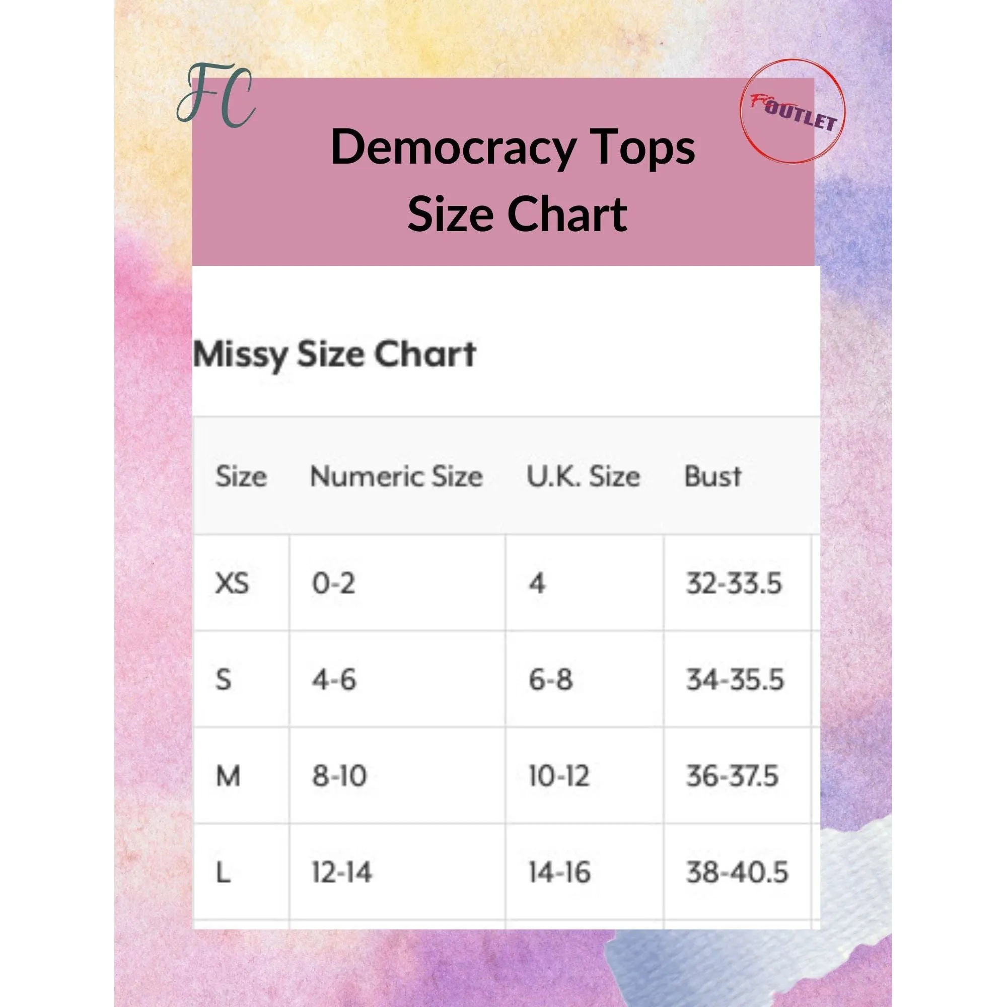Democracy V Neck Placket top with Double Flounce Sleeves