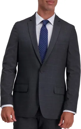 J.M. Haggar Men's Premium Stretch Classic Fit Suit Separate Coat (Regular and Big & Tall Sizes)