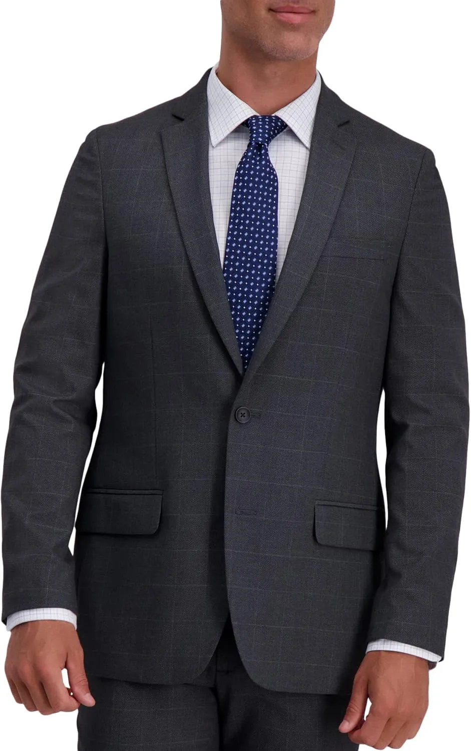 J.M. Haggar Men's Premium Stretch Classic Fit Suit Separate Coat (Regular and Big & Tall Sizes)