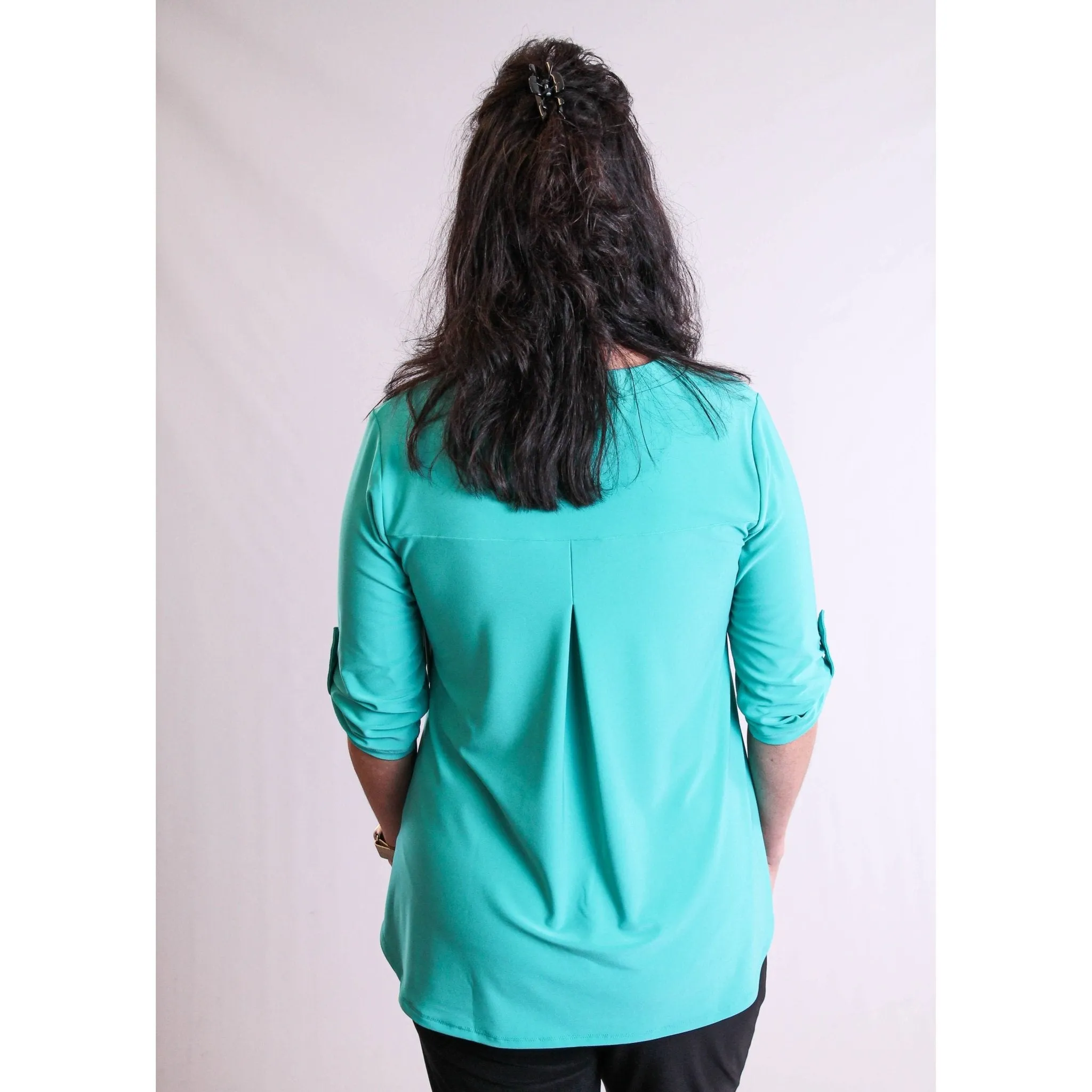 Sympli Convoy Henley with Elbow Sleeves