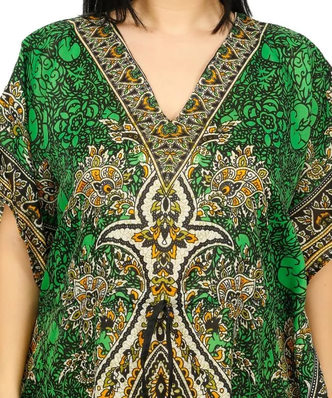 Women's Long Kaftan Dress Maxi Caftan Dress Gown Top Night Dress