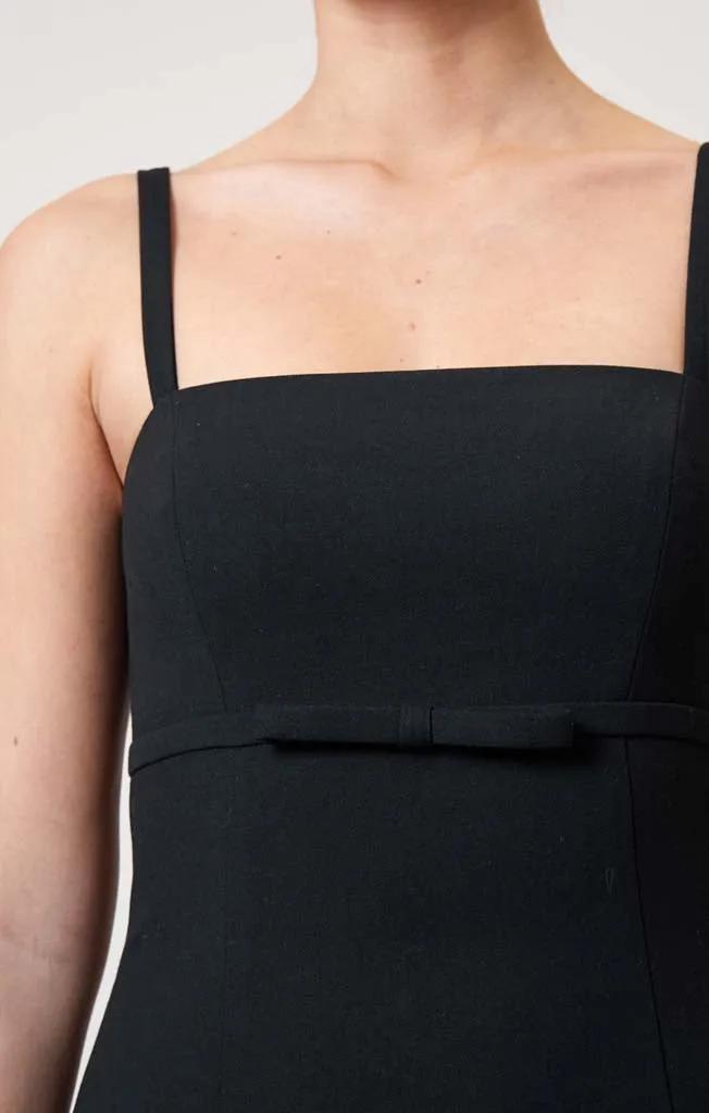 Women's Whisper Ruth Bow Dress - Blackout